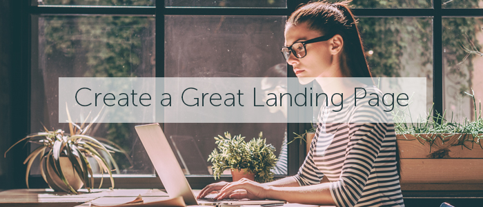 How to create a great landing page