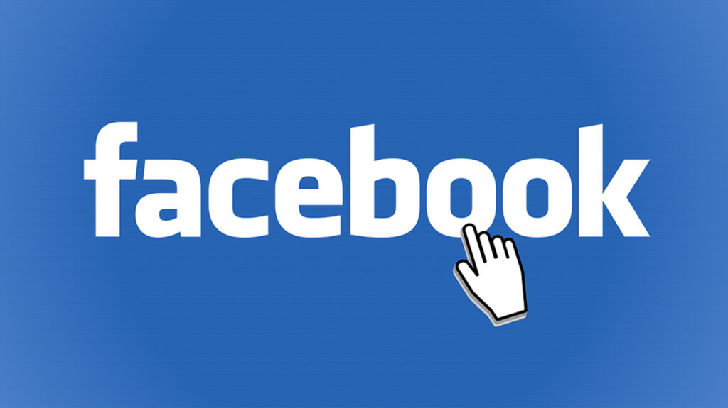 Facebook Logo With Mouse