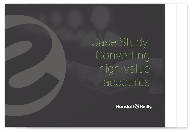 case study: converting high-value accounts