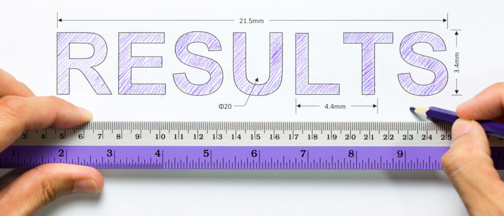 Measuring Results Concept Image