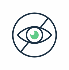 Limited visibility icon