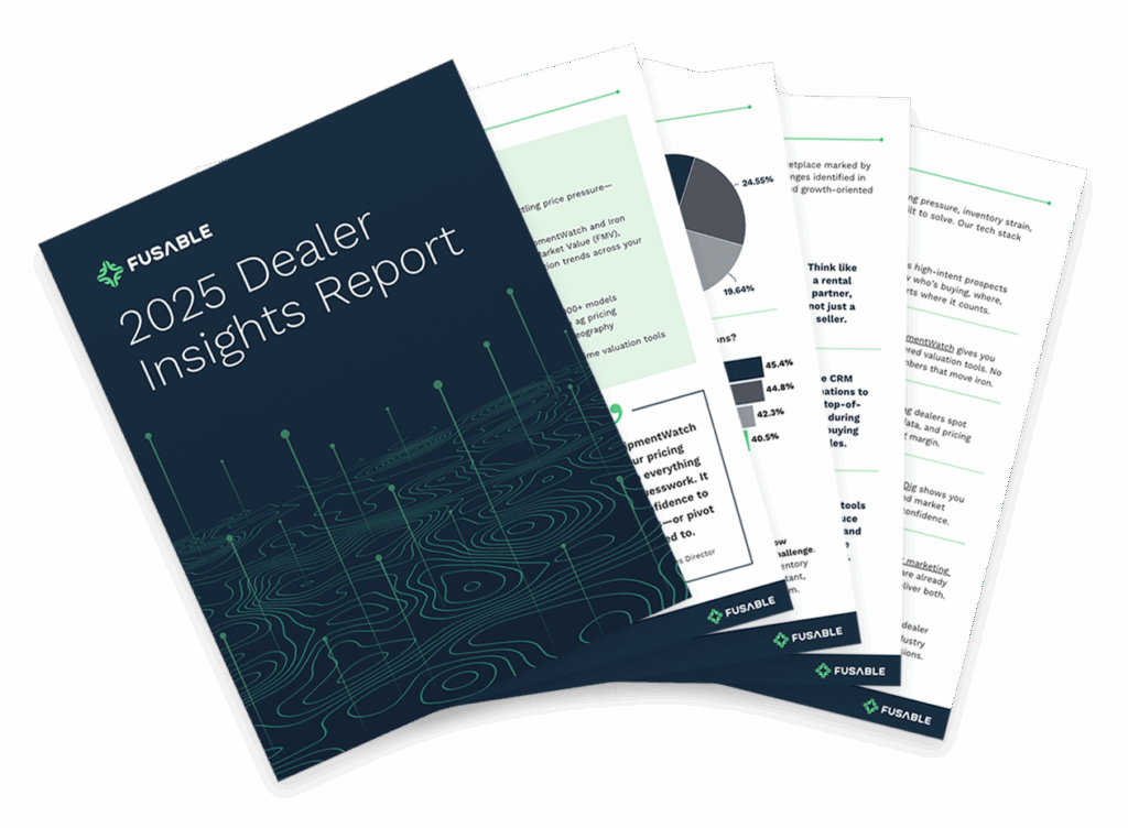 Mockup of the 2025 Dealer Insights Report
