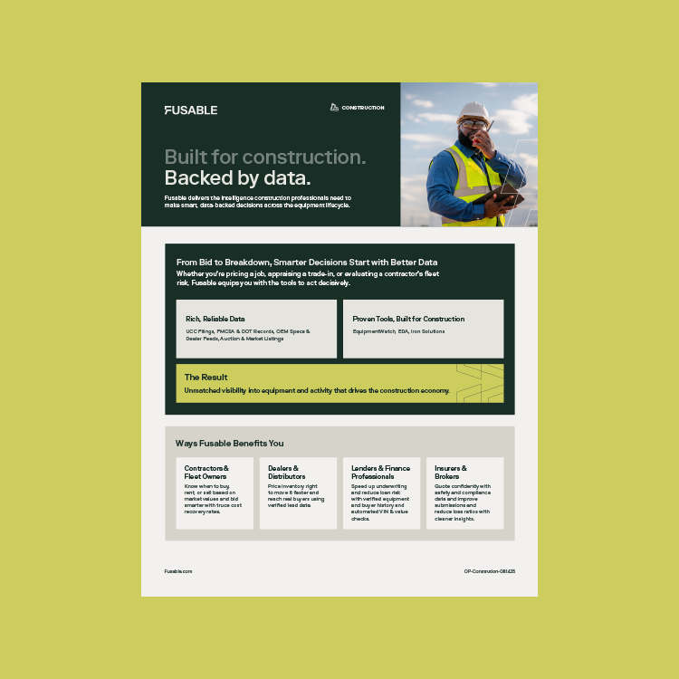 Fusable Construction One Pager