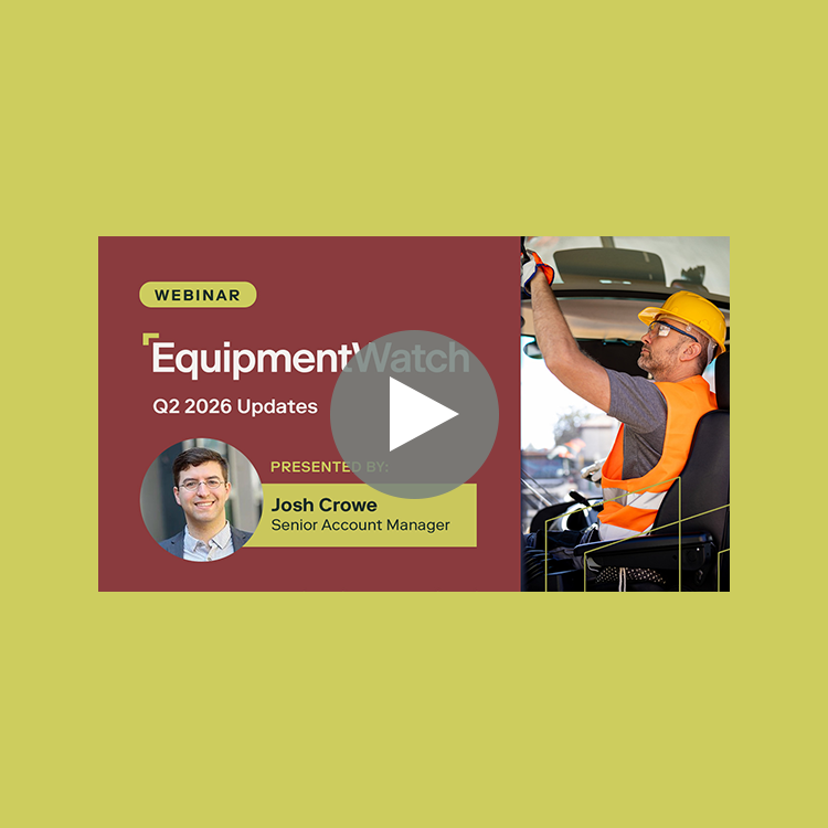 EquipmentWatch Q2 2026 Webinar 