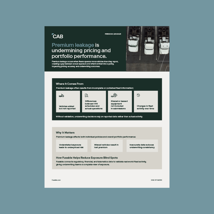 Premium Leakage One Pager