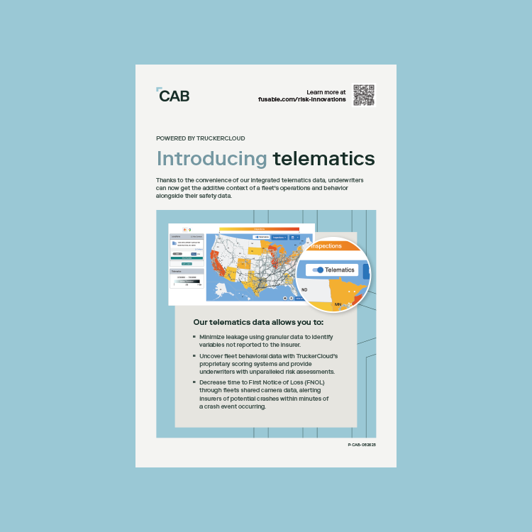 CAB Telematics Truckercloud Leave Behind