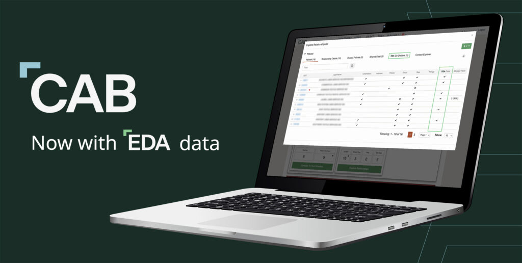 CAB now with EDA data