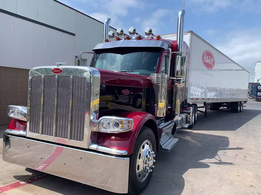 Peterbilt 589 semi truck